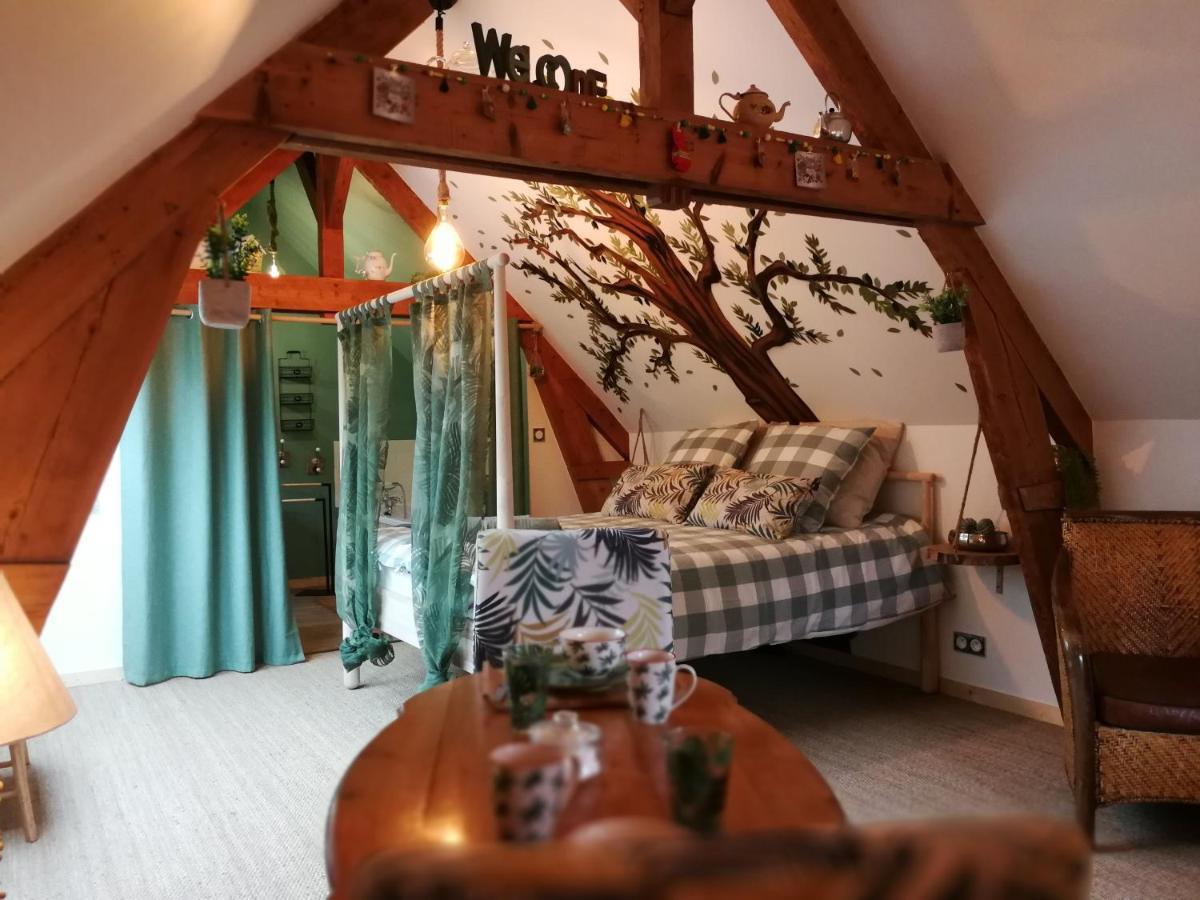 L'Arbre A The Bed and Breakfast Honfleur Eksteriør billede